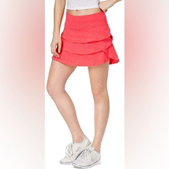 Ideology Plus Size Women's Tiered Skort - Size XXL Watermelon - Picture 6 of 6